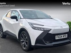 White Used 2024 Toyota C-HR Design SUV | £26,699