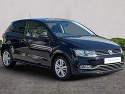 Black Used 2016 VW Polo Match Hatchback | £8,495 (Fair price)