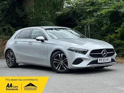 Silver Used 2023 Mercedes A180 Executive Hatchback | £20,290 (Good price)