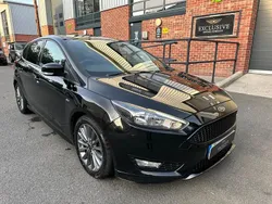 Black Used 2018 Ford Focus ST-Line Hatchback | £8,200 (Good price)