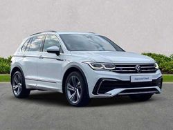 White Used 2023 VW Tiguan R-line Edition SUV | £27,769 (Fair price)