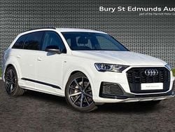 White Used 2022 Audi Q7 Black Edition SUV | £42,725 (Fair price)