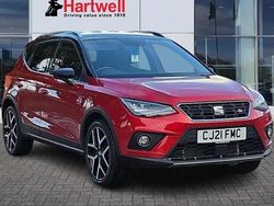 Metallic desire red Used 2021 Seat Arona FR SUV | £11,671 (Fair price)