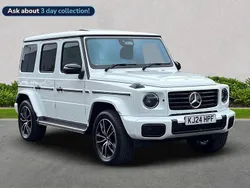 White Used 2024 Mercedes G500 AMG Line Premium Plus SUV | £139,999