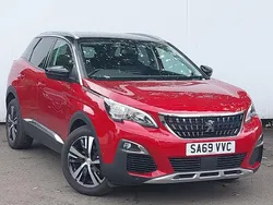 Red Used 2019 Peugeot 3008 Allure SUV | £11,998 (Good price)