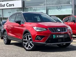 Red Used 2018 Seat Arona XCELLENCE SUV | £11,495 (Fair price)