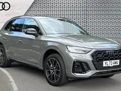 Grey Used 2023 Audi Q5 Black Edition SUV | £39,981 (Expensive)