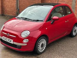 Red Used 2013 Fiat 500 Lounge Hatchback | £3,495 (Good price)