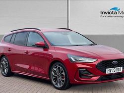 Red Used 2024 Ford Focus ST-Line X Estate | £20,870 (Fair price)