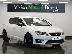 White Used 2015 Seat Leon FR Hatchback | £6,470 (Fair price)