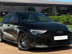 Black Used 2025 Audi RS3 Comfort Hatchback | £62,980 (A bit pricey)