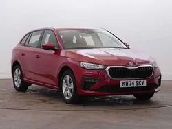 Velvet red metallic Used 2024 Skoda Scala SE Hatchback | £17,995 (A bit pricey)