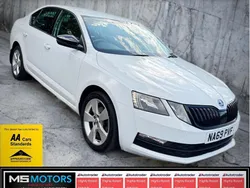 White Used 2019 Skoda Octavia SE Drive Hatchback | £9,990 (Fair price)
