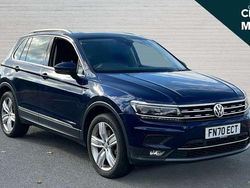 Blue Used 2020 VW Tiguan SEL SUV | £22,190 (Fair price)