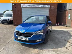 Blue Used 2018 Skoda Fabia SE Hatchback | £6,995 (Good price)