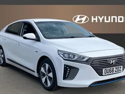 White Used 2018 Hyundai Ioniq Premium Sedan | £10,614 (Fair price)