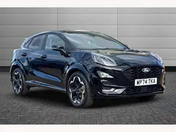 Black Used 2024 Ford Puma Gen-E ST-Line X SUV | £20,999 (Expensive)