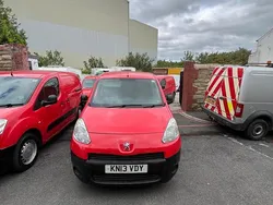 Red Used 2013 Peugeot Partner S MPV | £1,949 (Super price)