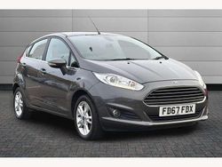 Grey Used 2017 Ford Fiesta Zetec Hatchback | £8,695 (Fair price)