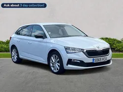 White Used 2019 Skoda Scala SE L Hatchback | £12,085 (Fair price)