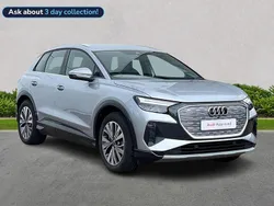 Silver New 2025 Audi Q4 e-tron Sport SUV | £34,898 (Good price)