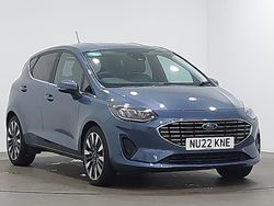Blue Used 2022 Ford Fiesta Titanium Hatchback | £17,998 (Expensive)