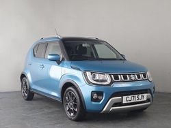Two tone metallic neon blue/black Used 2021 Suzuki Ignis SZ-T Hatchback | £9,995 (Good price)