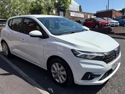 White Used 2022 Dacia Sandero Comfort Hatchback | £10,495 (Good price)