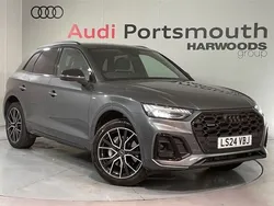 Grey Used 2024 Audi Q5 Black Edition SUV | £45,890 (Expensive)