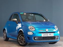 Blue Used 2016 Fiat 500 S Hatchback | £8,298 (A bit pricey)