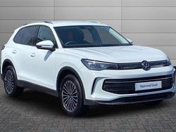 Pure white Used 2024 VW Tiguan Match SUV | £29,850 (Expensive)
