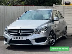 Silver Used 2018 Mercedes B180 AMG line MPV | £9,995 (Good price)