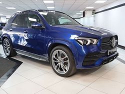 Blue Used 2020 Mercedes GLE450 AMG AMG line SUV | £44,749 (Fair price)