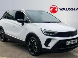 White Used 2022 Vauxhall Crossland Ultimate SUV | £14,193 (Good price)
