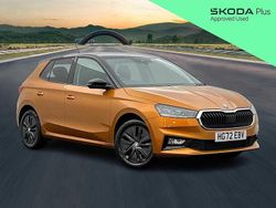 Phoenix orange metallic black magic pearl effect Used 2022 Skoda Fabia Colour Edition Hatchback | £11,999 (Fair price)