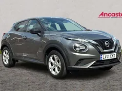 Grey Used 2021 Nissan Juke N-Connecta SUV | £13,975 (Fair price)