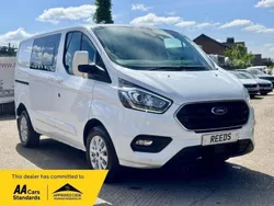 White Used 2021 Ford Transit Custom Limited Van | £16,990 (Expensive)
