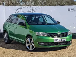 Green Used 2014 Skoda Rapid Sport Hatchback | £7,995 (A bit pricey)
