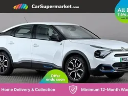 White Used 2021 Citroën e-C4 Hatchback | £11,997 (Fair price)