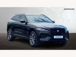 Santorini black Used 2024 Jaguar F-Pace R-Dynamic SUV | £46,450 (Expensive)