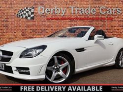 White Used 2014 Mercedes SLK250 AMG Cabriolet | £9,490 (Fair price)