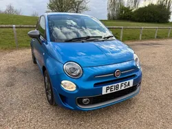 Blue Used 2018 Fiat 500 S Hatchback | £7,475 (Fair price)