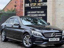 Black Used 2015 Mercedes C220 Sedan | £5,995 (Fair price)