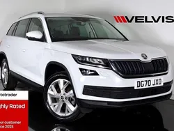 White Used 2020 Skoda Kodiaq SUV | £16,631 (Fair price)