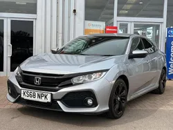 Silver Used 2018 Honda Civic SR Hatchback | £9,895 (Fair price)