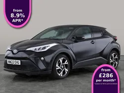 Black Used 2022 Toyota C-HR Design SUV | £19,457 (Fair price)