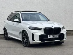 White Used 2025 BMW X5 M Sport SUV | £75,950 (Expensive)