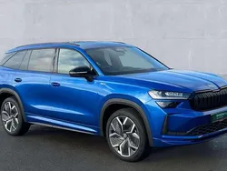 Blue Used 2024 Skoda Kodiaq SportLine SUV | £38,990 (Expensive)