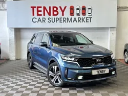 Blue Used 2021 Kia Sorento 2 SUV | £25,296 (Fair price)