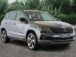 Graphite grey Used 2024 Skoda Karoq SportLine SUV | £25,990 (Fair price)
